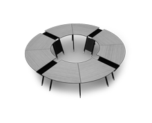 میز-کنفرانس-یونیکا-تیپ-3958-41 -  - https://mohitara.com