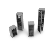 ویترین-تمام-درب-شیشه-ای-با-یک-درب-مولتی-کیس-تیپ-6241-41 -  - https://mohitara.com